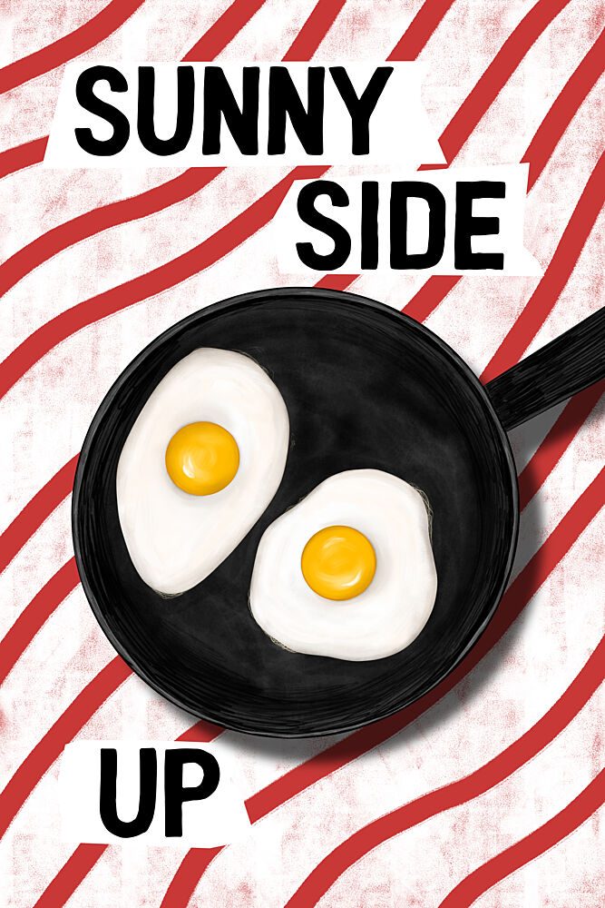Sunny Side up Breakfast art print by EMELIEmaria for $57.95 CAD