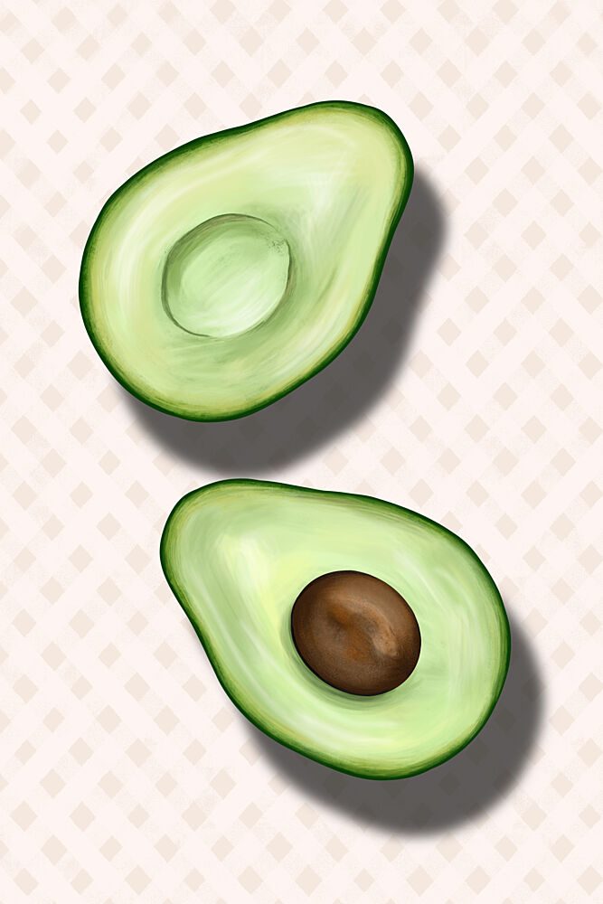 Fresh Cut Avocados art print by EMELIEmaria for $57.95 CAD