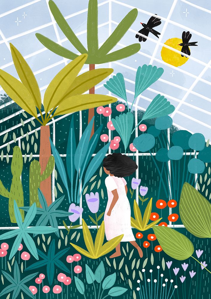 In the Green House art print by Bea Muller for $57.95 CAD