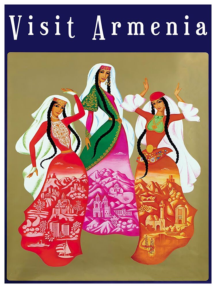 Armenian Folk Dancers art print by Chad Hyde for $57.95 CAD