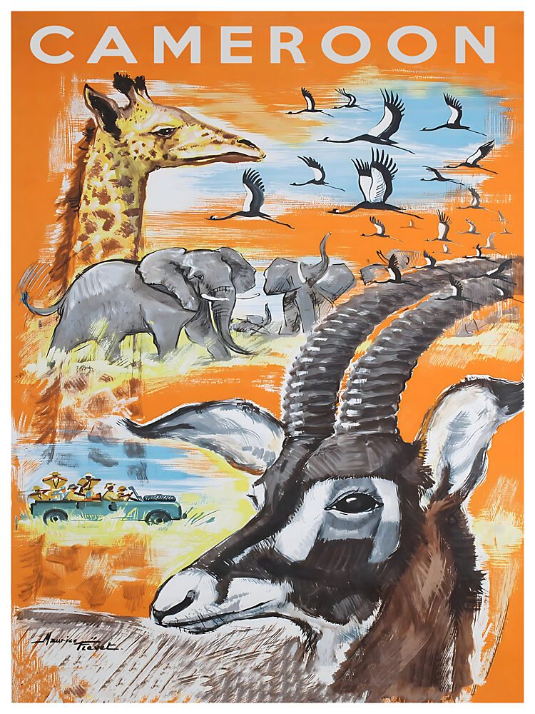 African Wildlife Safari art print by Chad Hyde for $57.95 CAD