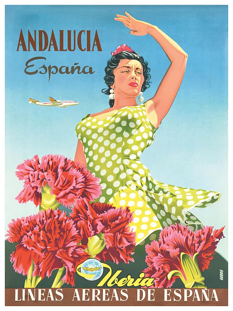 Andalucia Flamenco Dance art print by Chad Hyde for $57.95 CAD