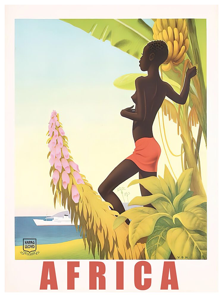 African Tropical Paradise art print by Chad Hyde for $57.95 CAD