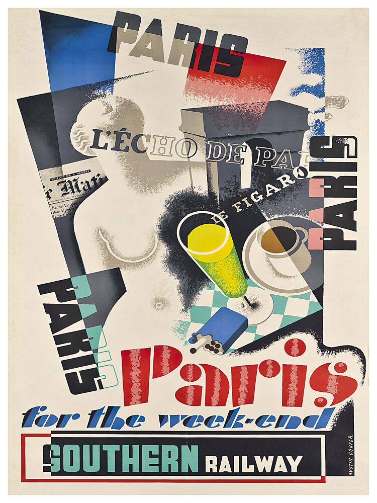 Art Deco Paris Cafe art print by Chad Hyde for $57.95 CAD