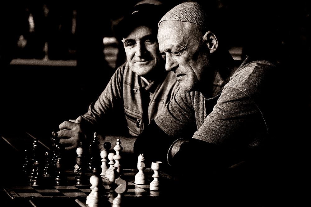 The Chess Player art print by S.C. for $57.95 CAD