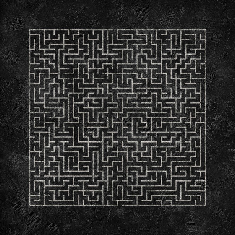 The Squared Maze Journey art print by Ema Paraschiv for $57.95 CAD