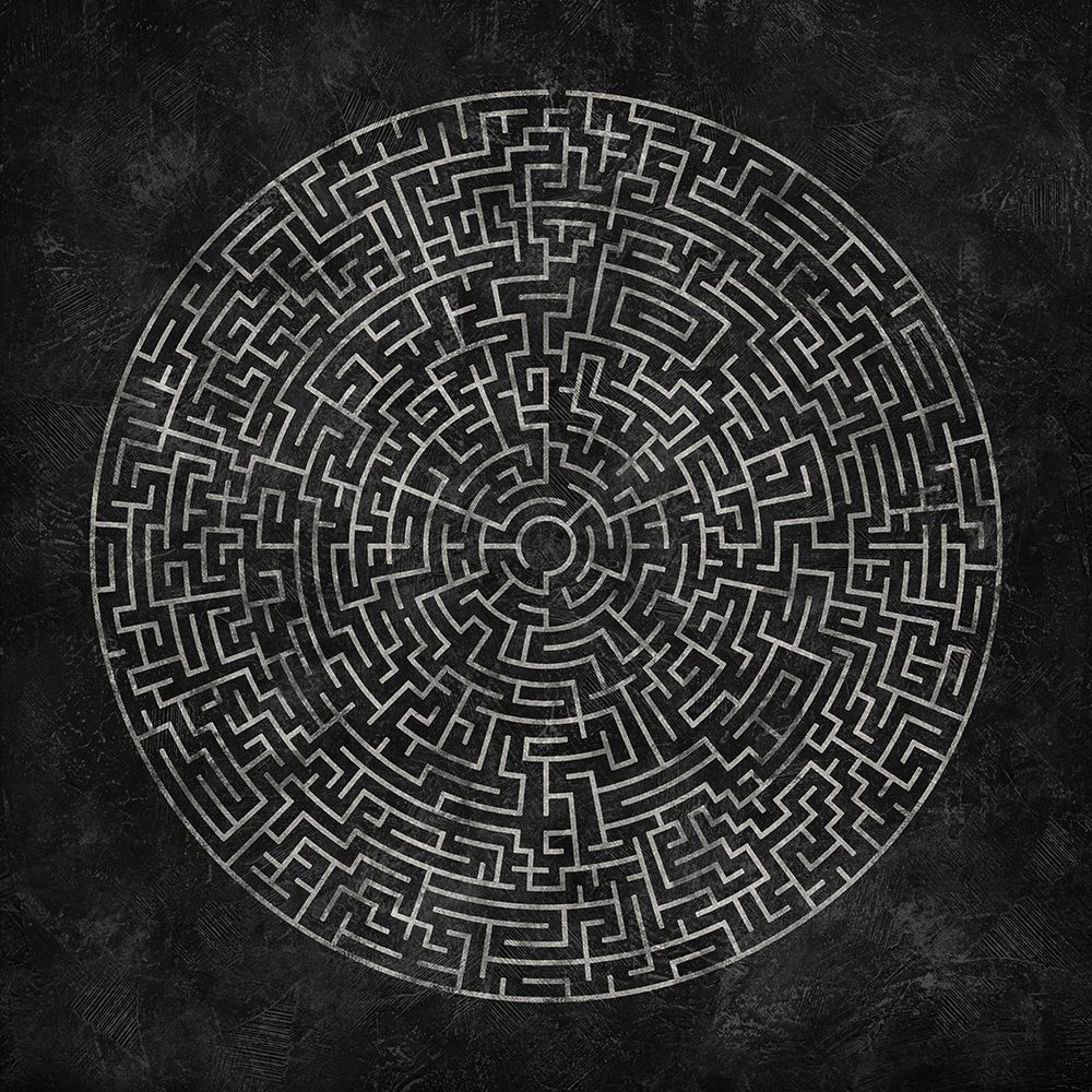 The Circular Journey Maze art print by Ema Paraschiv for $57.95 CAD