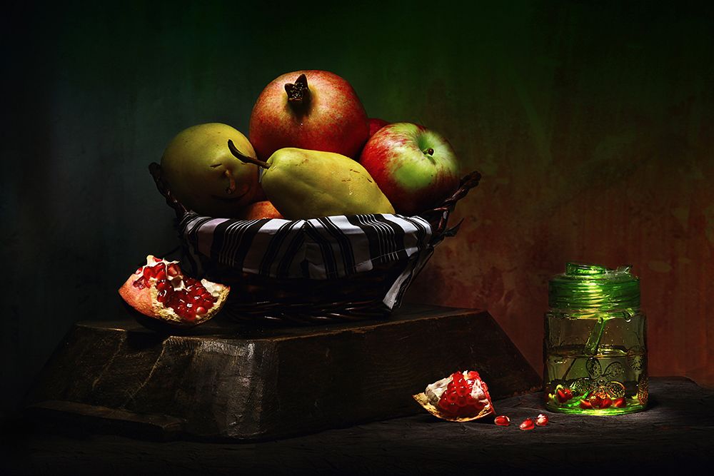 Still Life / Fruits art print by Emine Basa for $57.95 CAD