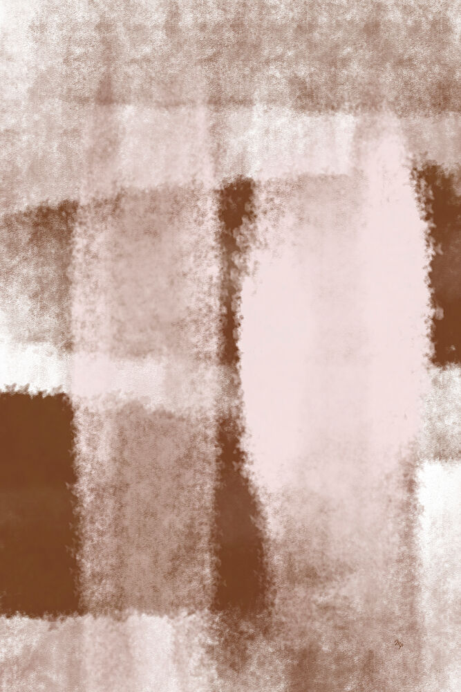 Soft Plaid Abstract art print by Martina for $57.95 CAD