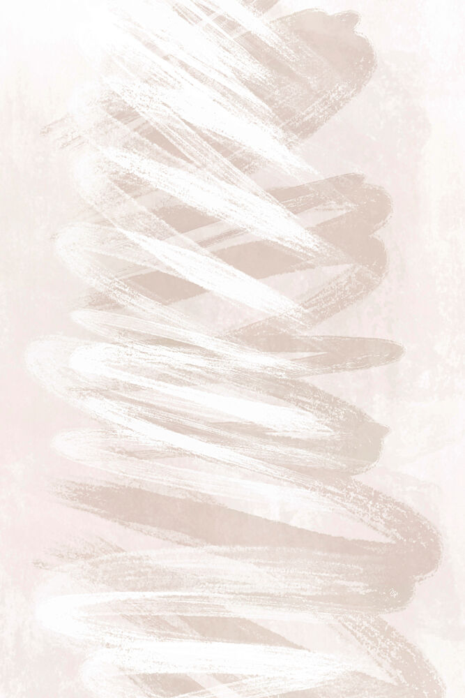 Soft Beige Brushstrokes art print by Martina for $57.95 CAD