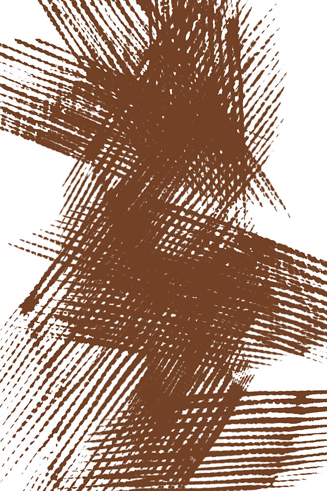 Textured Abstract Strokes art print by Martina for $57.95 CAD