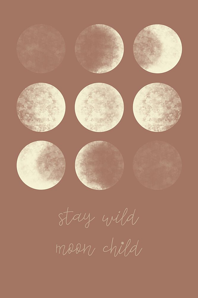 Stay Wild Moon Child art print by EMELIEmaria for $57.95 CAD