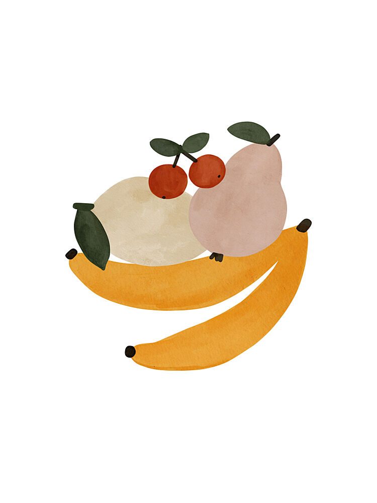 Fruit Harmony art print by Treechild for $57.95 CAD