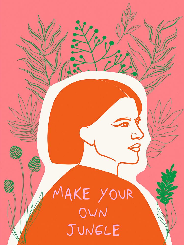 Create Your Jungle art print by Treechild for $57.95 CAD