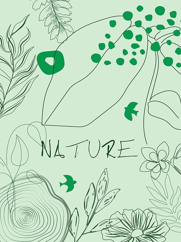 Vibrant Nature art print by Treechild for $57.95 CAD