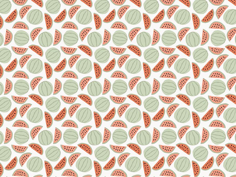 Melon Medley art print by Treechild for $57.95 CAD