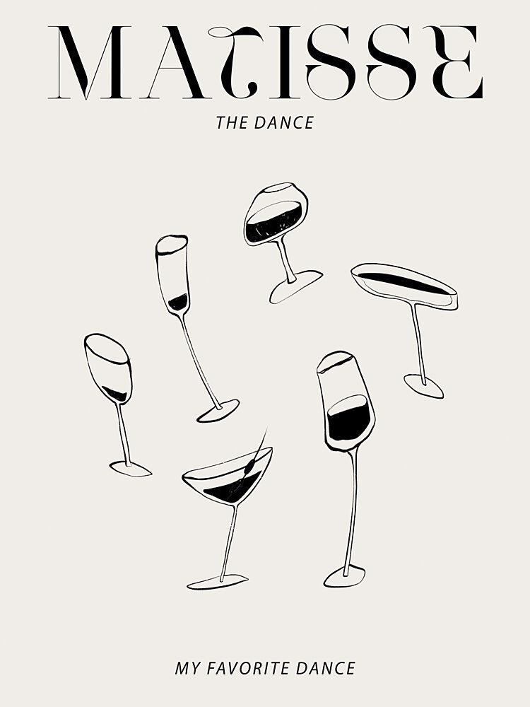 Dancing Glasses art print by Treechild for $57.95 CAD