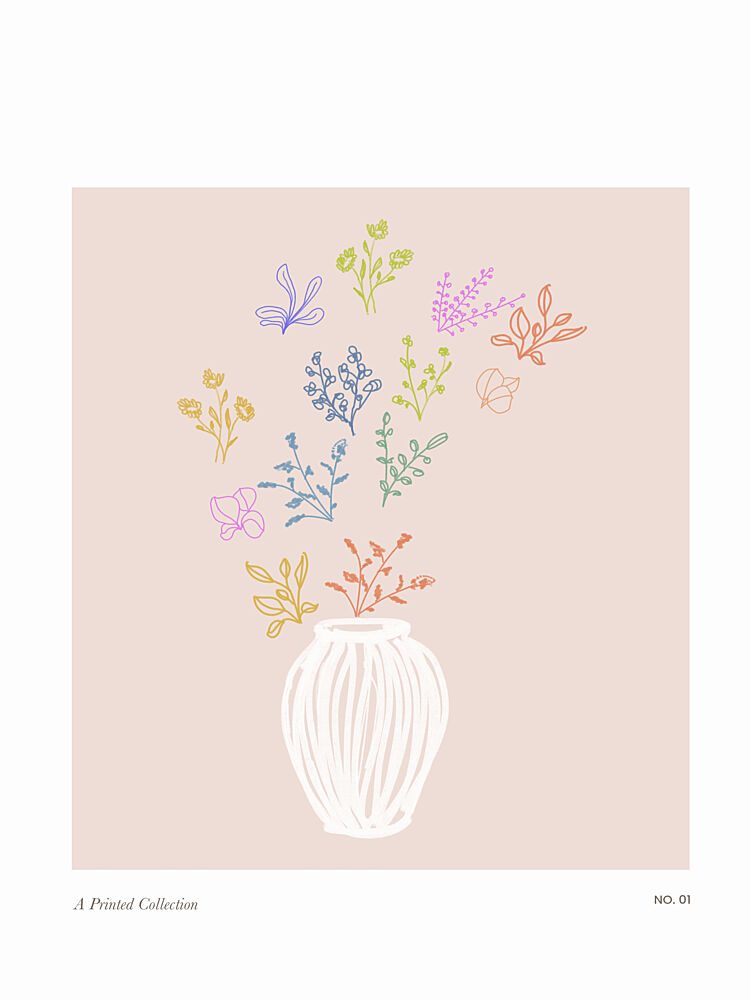 Floral Whimsy art print by Treechild for $57.95 CAD