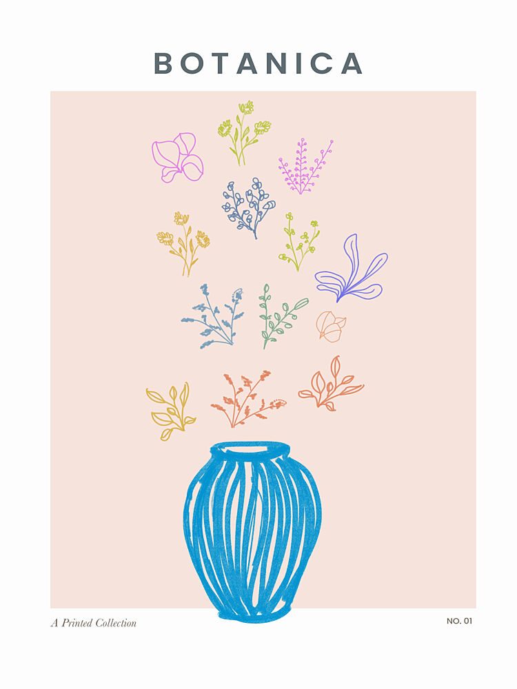 Floral Symphony art print by Treechild for $57.95 CAD