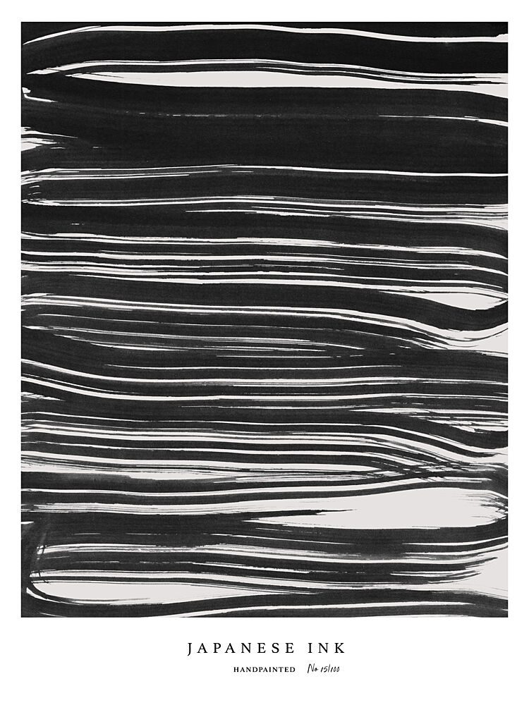 Ink Flow Lines art print by Treechild for $57.95 CAD