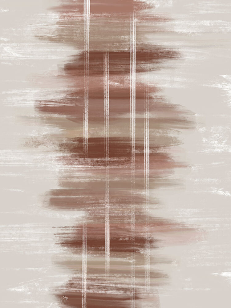 Textured Abstract Lines art print by Martina for $57.95 CAD