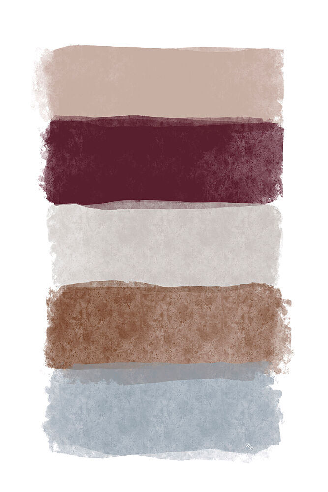 Textured Color Blocks art print by Martina for $57.95 CAD