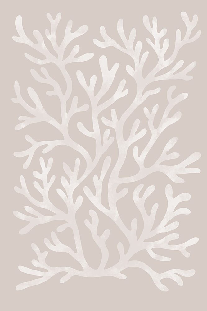 Organic Coral Flow art print by EMELIEmaria for $57.95 CAD