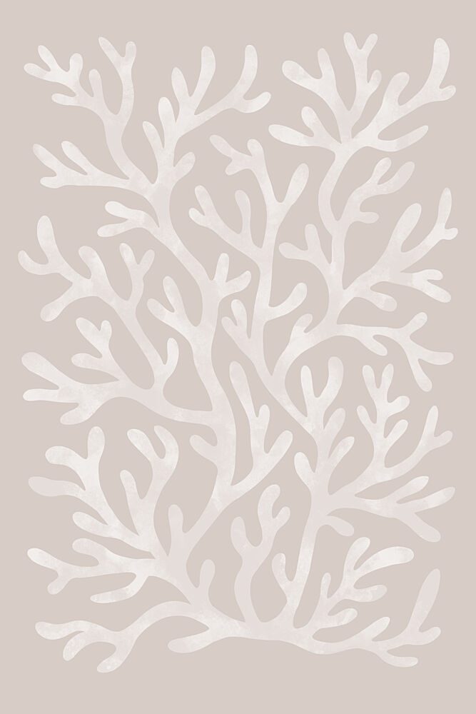 Organic Coral Forms art print by EMELIEmaria for $57.95 CAD