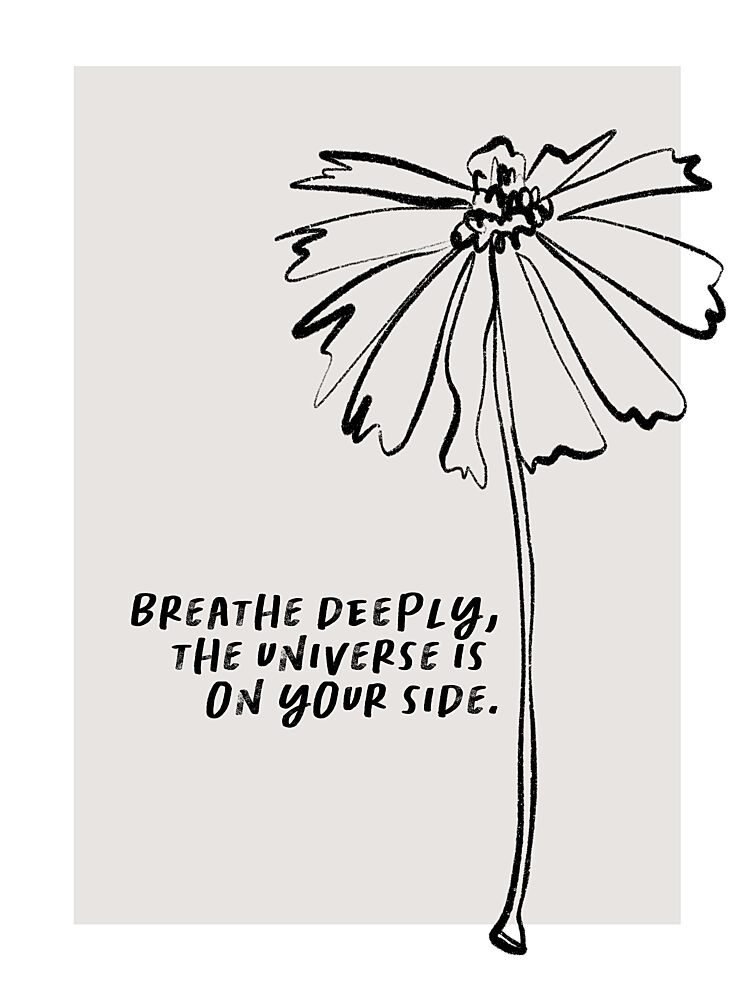 Breathe and Bloom art print by Treechild for $57.95 CAD