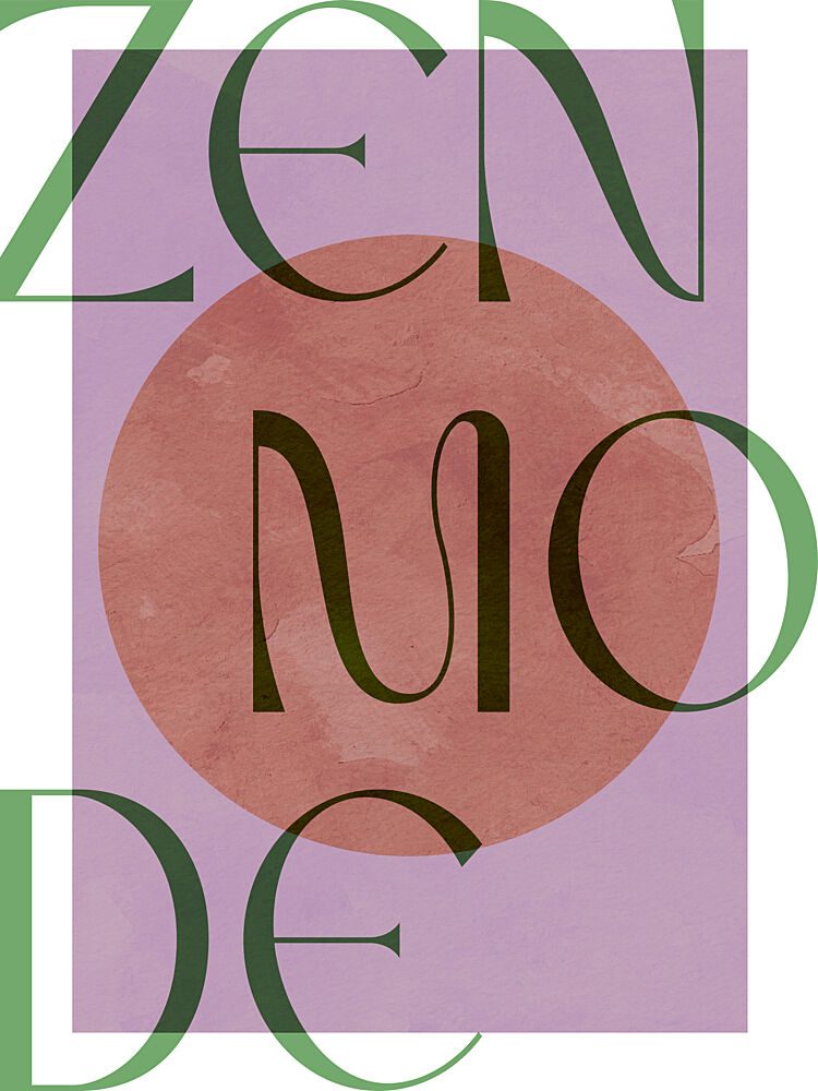 Zenmodeno1 art print by Treechild for $57.95 CAD