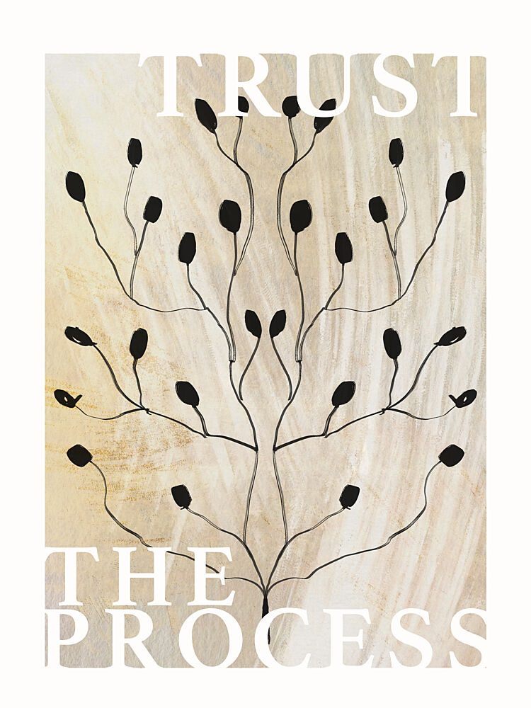 Grow with Patience art print by Treechild for $57.95 CAD