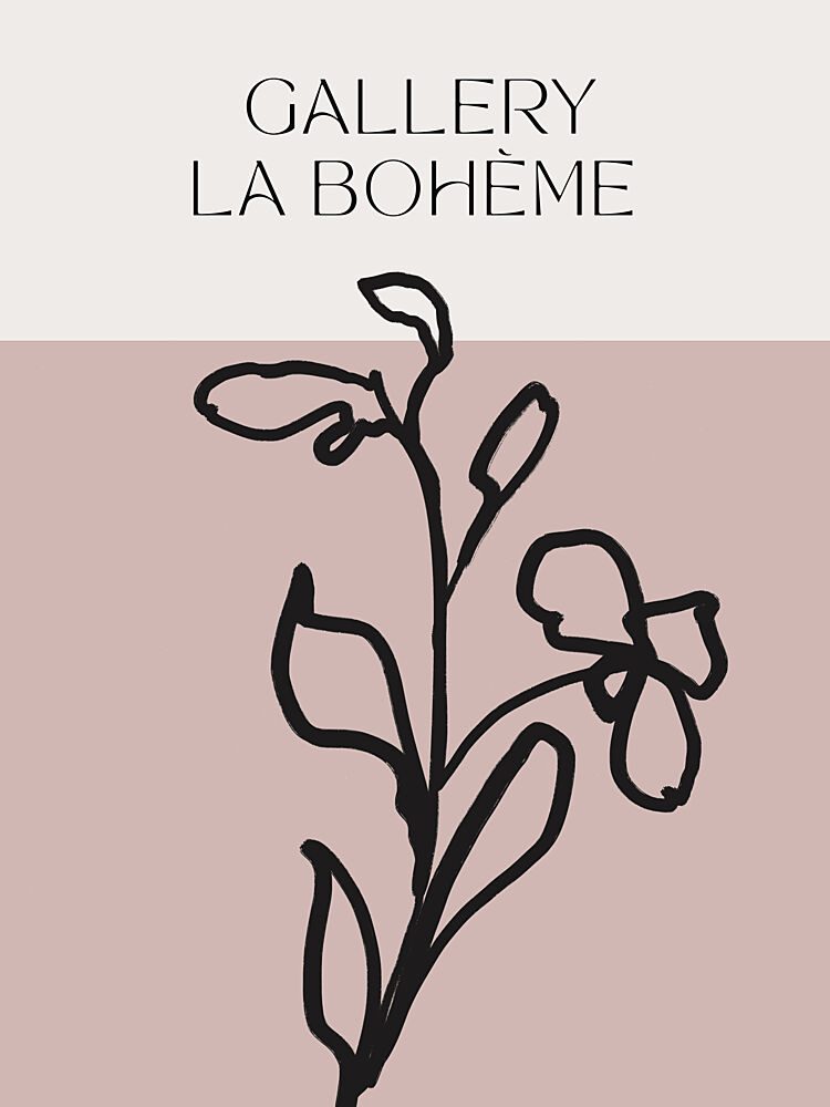 Floral Sketch Lines art print by Treechild for $57.95 CAD