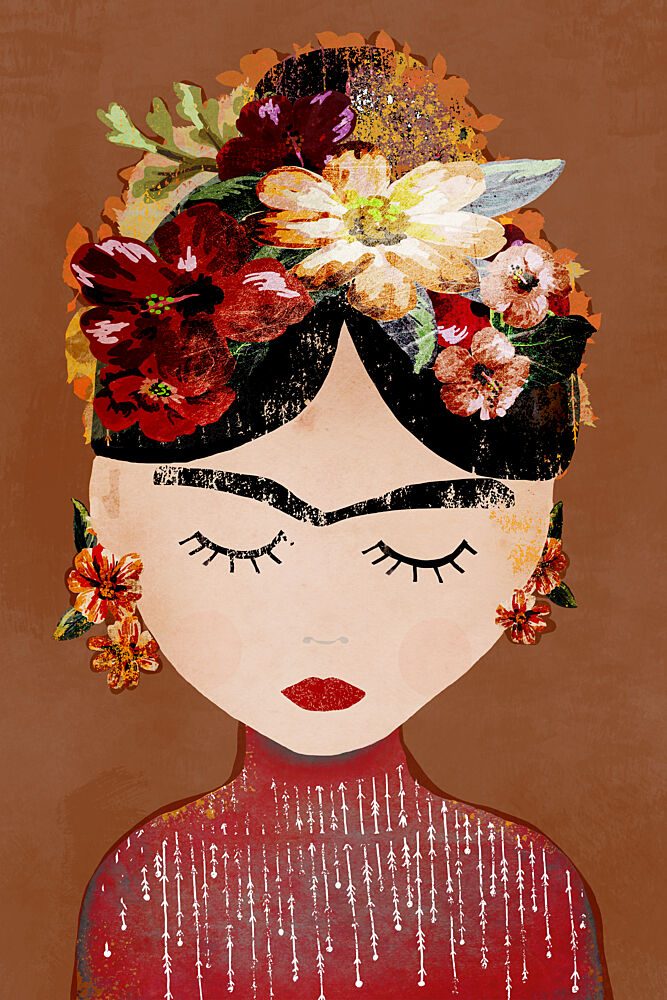 Floral Serenity art print by Treechild for $57.95 CAD