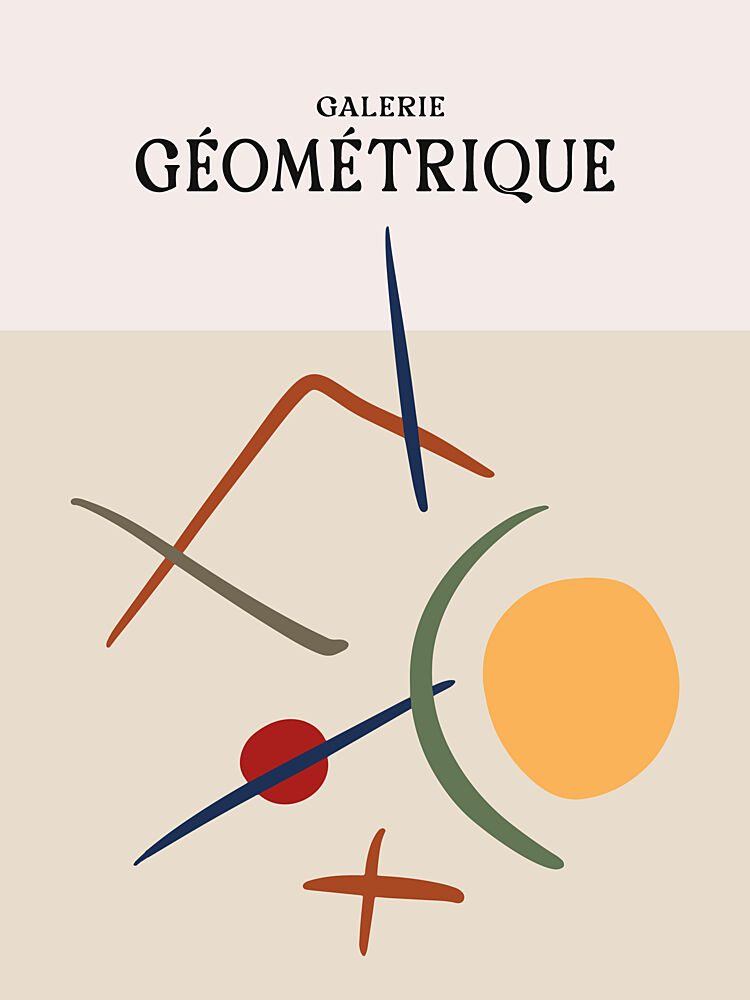 Shapes and Curves art print by Treechild for $57.95 CAD