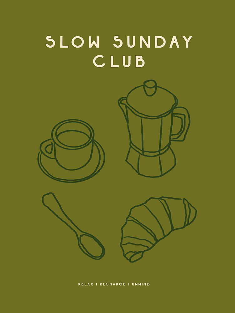 Leisurely Brew Morning art print by Treechild for $57.95 CAD