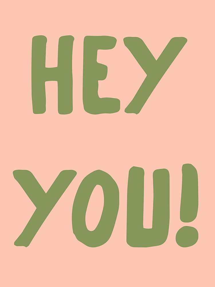Bold Greeting art print by Treechild for $57.95 CAD