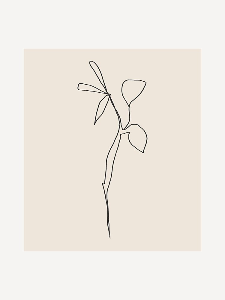 Simple Graceful Line art print by Treechild for $57.95 CAD