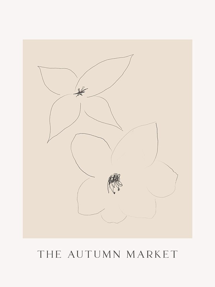 Market Blooms art print by Treechild for $57.95 CAD