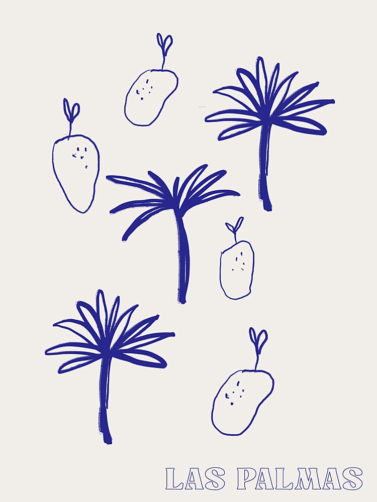 Tropical Doodles art print by Treechild for $57.95 CAD