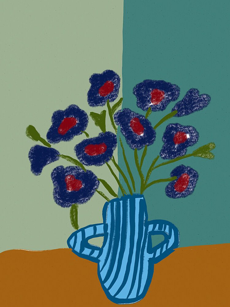 Vibrant Blossoms art print by Treechild for $57.95 CAD