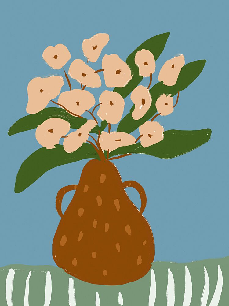 Serene Blooms art print by Treechild for $57.95 CAD