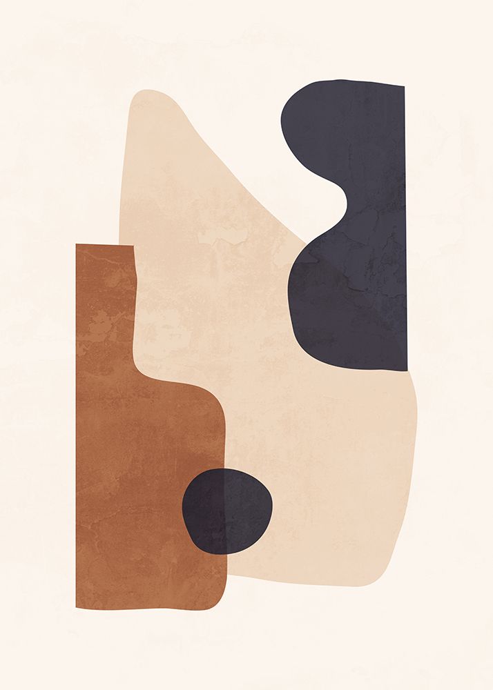 Abstract Minimal Shapes art print by ThingDesign for $57.95 CAD