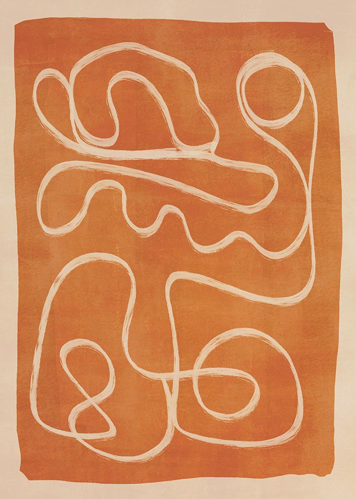 Abstract Line Art Sketch art print by ThingDesign for $57.95 CAD