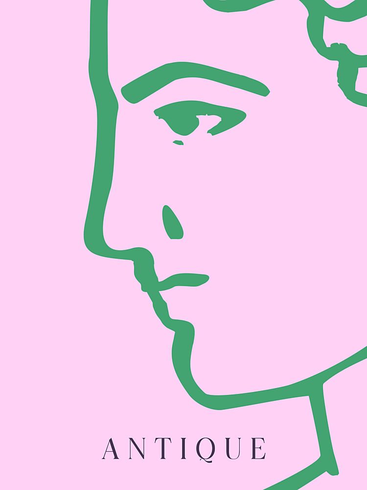 Timeless Profile art print by Treechild for $57.95 CAD