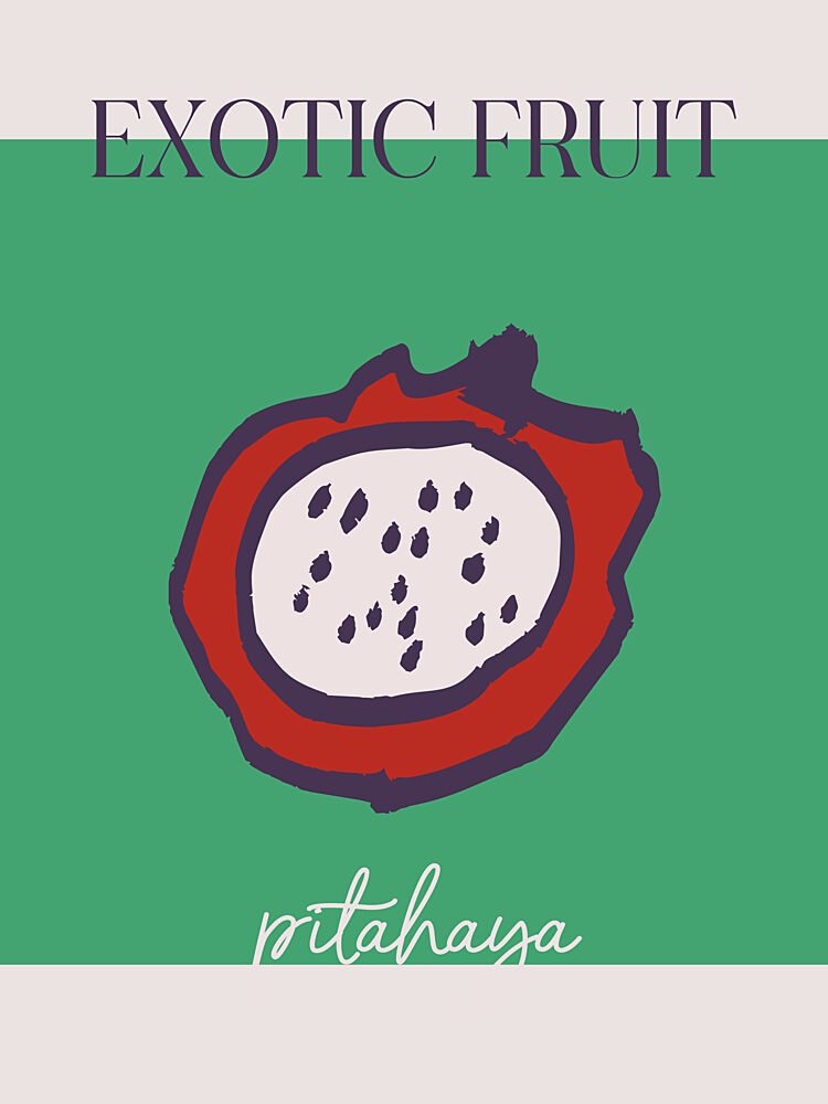 Pitahaya Delight art print by Treechild for $57.95 CAD