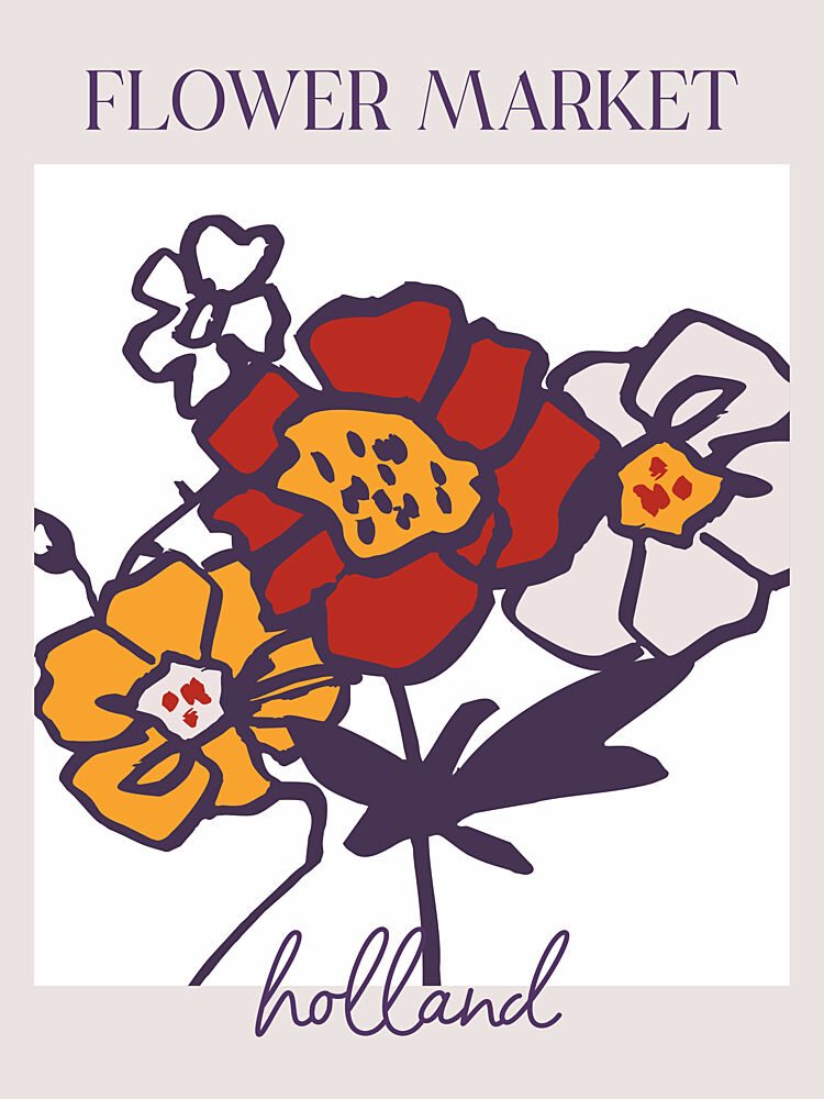 Vivid Blooms art print by Treechild for $57.95 CAD