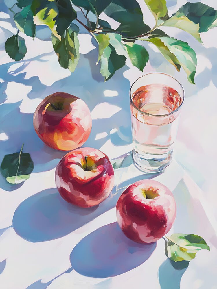 Apples and Reflections art print by Treechild for $57.95 CAD