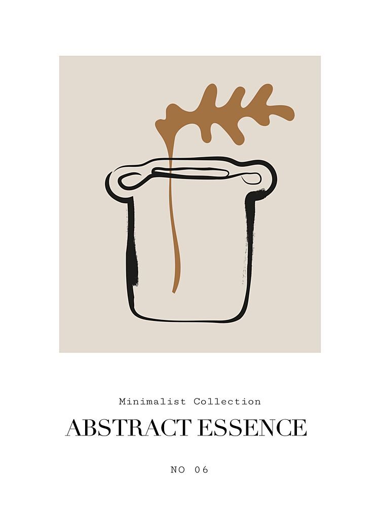Minimal Form No. 6 art print by Treechild for $57.95 CAD