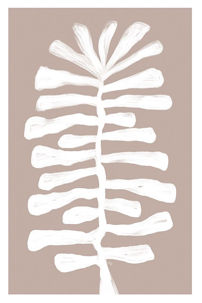 Serene Abstract Plant art print by Martina for $57.95 CAD