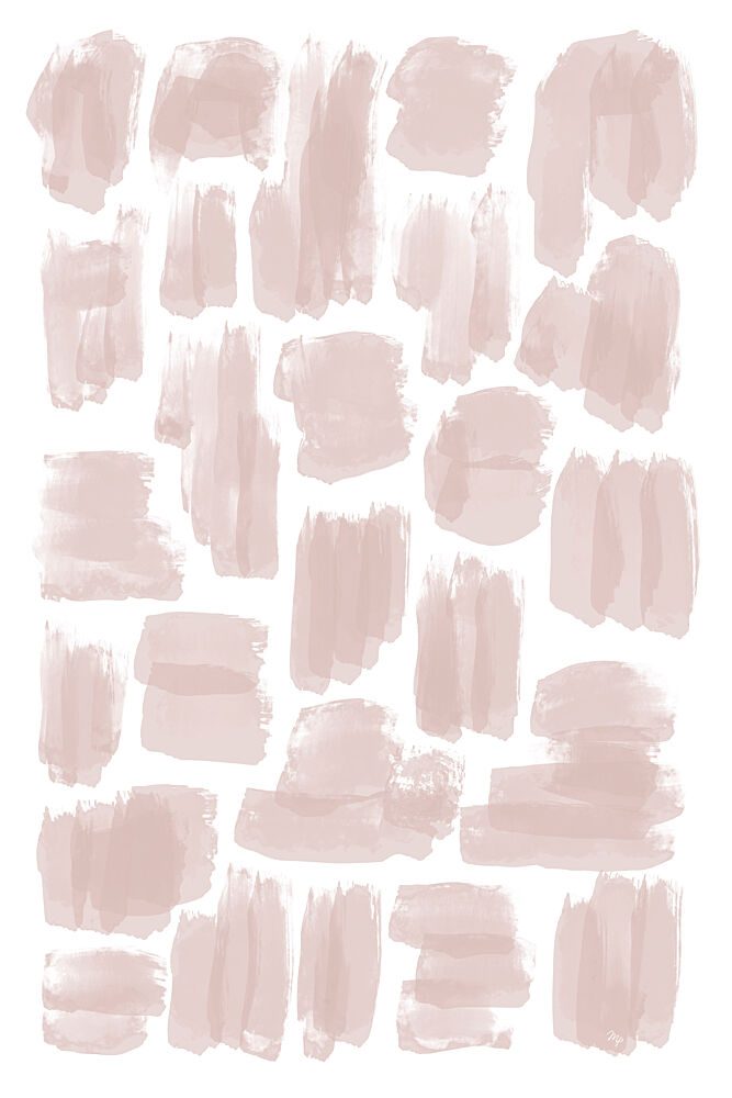 Warm Neutral Brushstrokes art print by Martina for $57.95 CAD